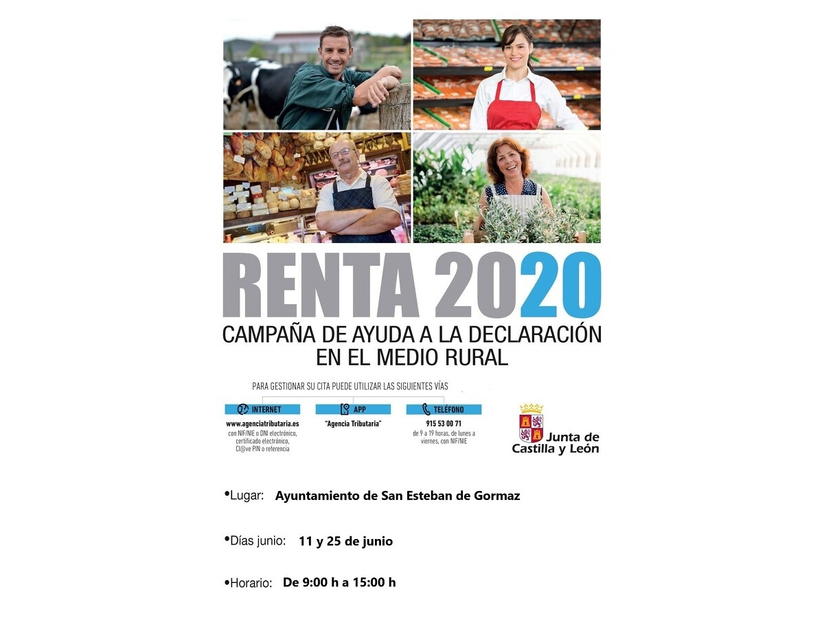 Nuevas fechas: Campaña Renta 2020 - Imagen 2